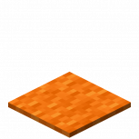 Оранжевый ковер